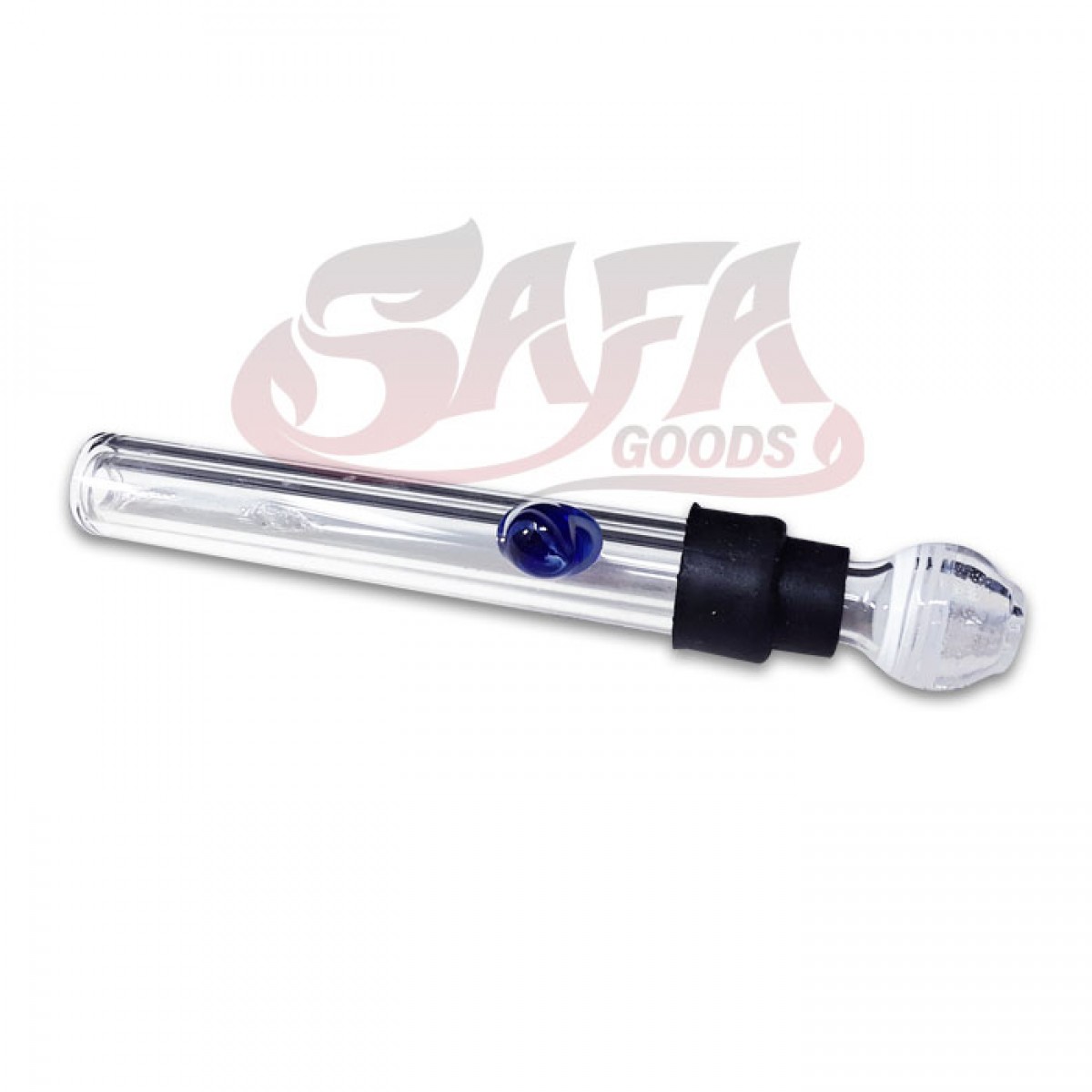 3 Inch Glass Hand Pipes - Multicolor Blunt